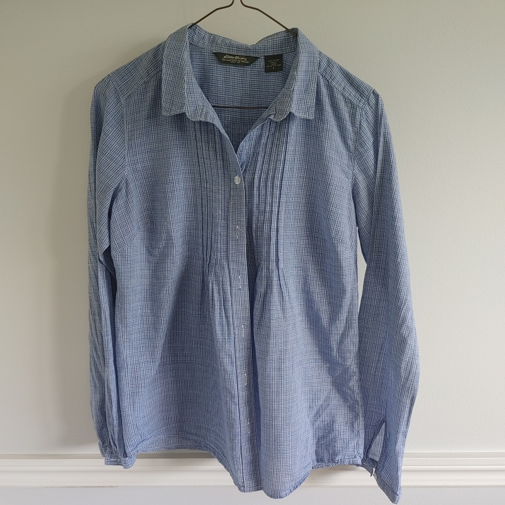 Eddie Bauer S Cotton Button-Up